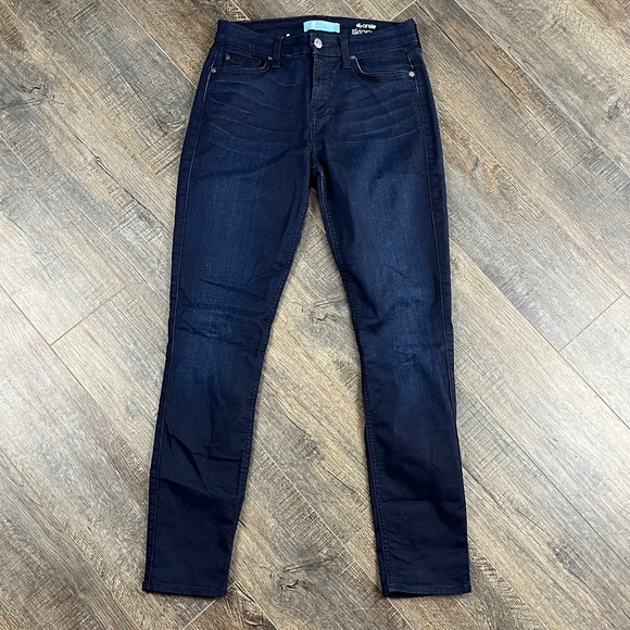 7 For All Mankind Ankle Skinny Jeans Pants Denim ((size 26)) - Picture 1 of 9